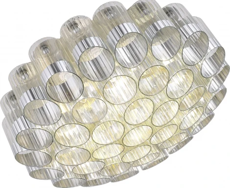 Потолочная люстра ST Luce Accord SL1662.102.19 Никель/Никель, Прозрачный E14 19*60W (220V)