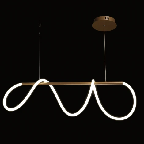 Подвесной светильник с гибким неоном DeMarkt Толедо 312013501