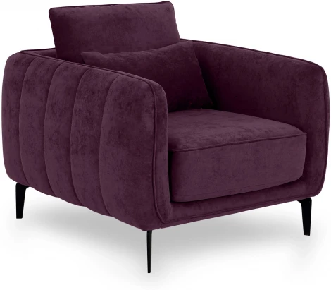 Кресло Amsterdam ОГОГО (арт.659889), (Микрофибра/Фиолетовый)