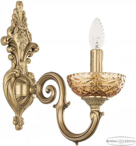 Бра Bohemia Verona 7203B14/1/175 FP P Amber/M-1F