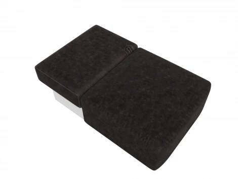 Модуль диван Лига-060 НПБ (ЛДСП,Брус,Фанера,Велюр/Коричневый) Лига Диванов 129549