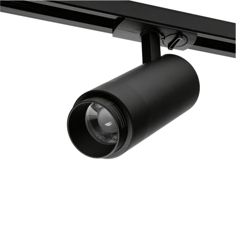 Трековый светодиодный светильник однофазный Wolta WTL-15W/02B 220V 15Вт 4000К IP20 черный