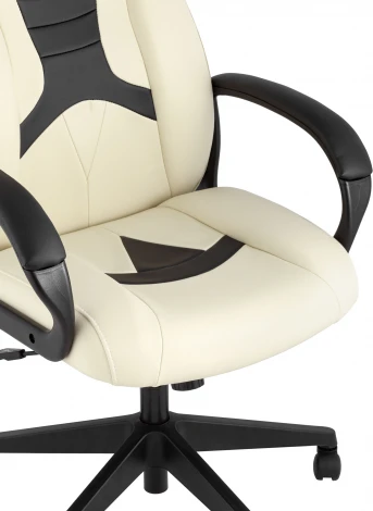 Кресло игровое TopChairs ST-CYBER 8 белый/черный УТ000035040