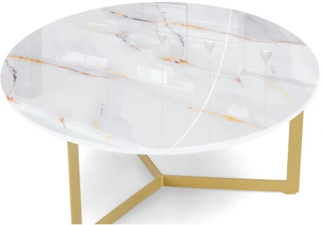 Журнальный столик Woodville Роб D-700 аурум 563145