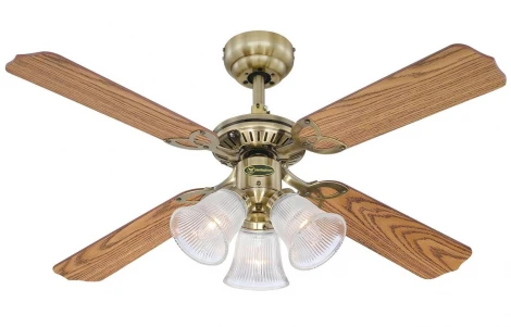 Потолочная люстра Westinghouse Princess Trio Brass 78265WES