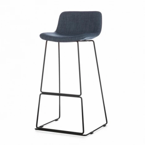 Барный стул Neo с мягкой обивкой Горчичный