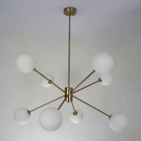 Потолочная люстра на штанге Zortes Ragy ZRS.1893.08 (220V, шарики, IP21)