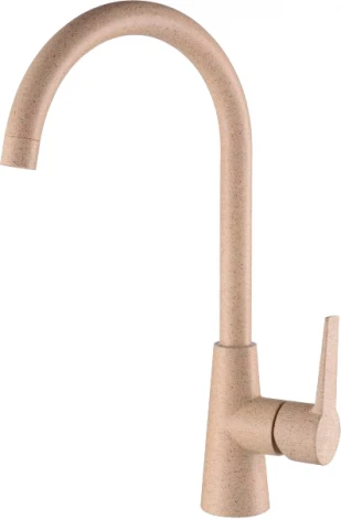 Смеситель Paulmark Holstein Ho212065-302 для кухонной мойки, песочный