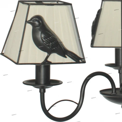 Подвесная люстра Toplight Donna TL7510D-03BL (220V, на цепи, птички)
