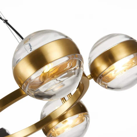 Подвесная люстра ST Luce Bala SL1156.303.05 (220V, на тросе, шарики, IP22)