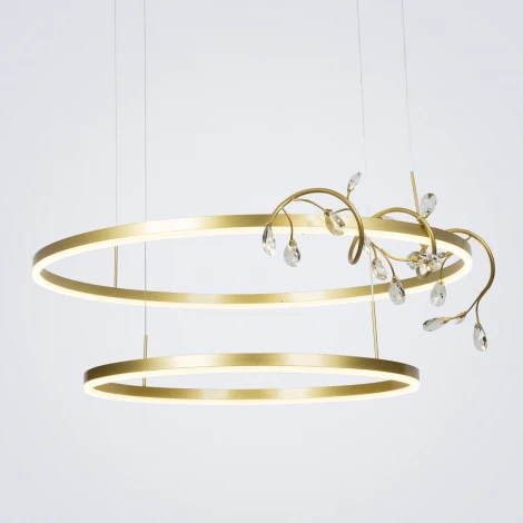 Подвесной светильник светодиодный хрустальный с регулировкой цветовой температуры LED4U LED4U L3103-800