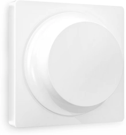 Лицевая панель Ambrella Volt ALFA (Белый матовый) для светорегулятора универсального QUANT AP1255