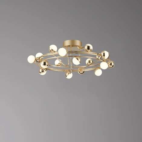 Потолочная люстра на штанге Aployt Delfin APL.774.07.54 (LED, 220V, шарики)