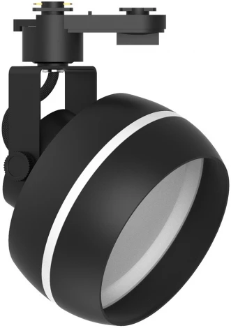 Светильник трековый однофазный Feron AL168 48553 GX70, черный (220V, круглые)