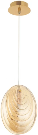 Подвесной светильник Crystal Lux MAR SP1 AMBER (220V, на проводе)