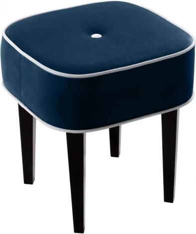 Табурет Handy SQ ОГОГО (арт.340192), (Ткань/Синий)