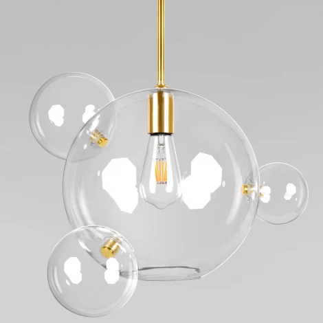 Подвесной светильник Loft It Bolle 2034-P4 (220V, на проводе, шарики, молекулы)