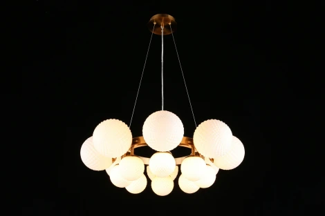 Подвесная люстра Aployt Filisi APL.765.03.16 (220V, на тросе, шарики)