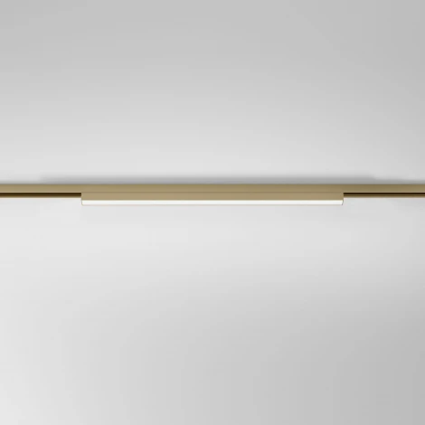 Трековый светильник магнитный светодиодный Elektrostandard Line Magnetic Brass Line 12W 4000K (латунь) 85526/01