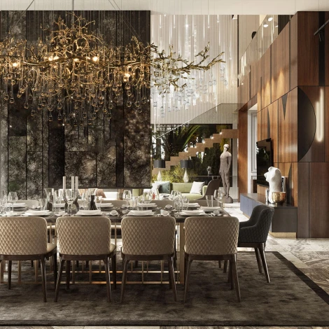 Подвесной светильник Loft It Coral 10351/1000L AB (220V, на тросе, ветки)