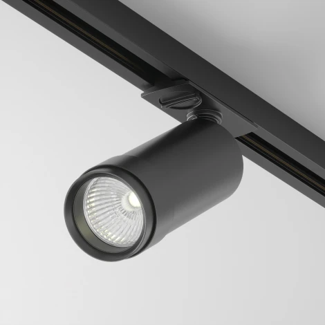 Трековый светильник Focus Led Zoom Unity 3000K 12Вт 15° (однофазный) Maytoni Technical TR021-1-12B3K-Z-B