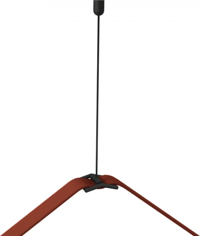 Подвесное крепление гибкого трека-ремня Denkirs Belty Base TR5517-BK