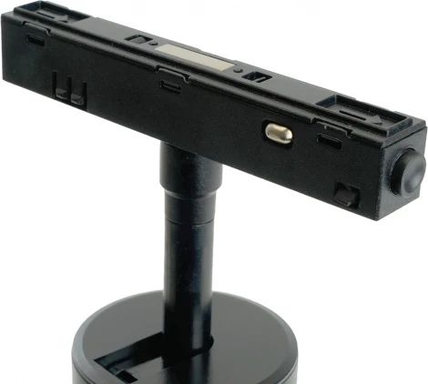 Трековый светодиодный светильник низковольтный 12W 48V черный с антибликовой решеткой Feron MGN308 48920 (круглые)