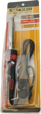 Паяльник с индикатором 100W Stekker 49811