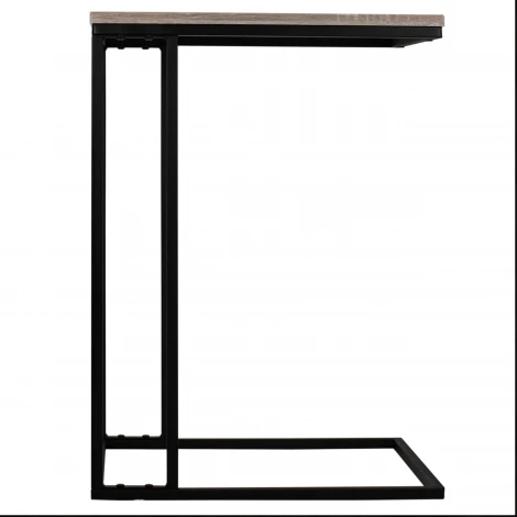 Стол придиванный BeautyStyle 30 дуб сонома/черный Mebelik арт.009089