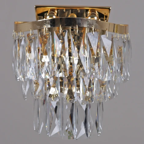 Бра хрустальное ILLUMICO IL5083-1WZF-25 GD ELITE