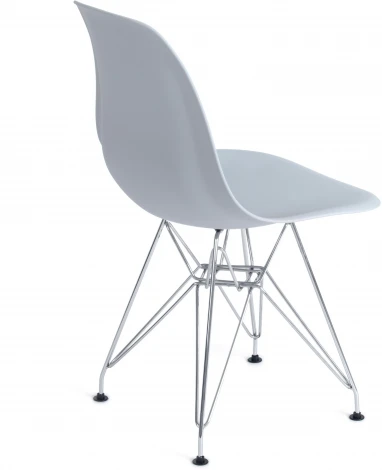 Стул CINDY IRON CHAIR (EAMES) (mod. 002) металл, пластик, 51x46x82,5, серый Tetchair 14180