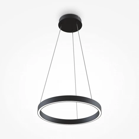 Подвесной светильник Maytoni Rim MOD058PL-L22BK (LED, 220V, на тросе, кольцо)