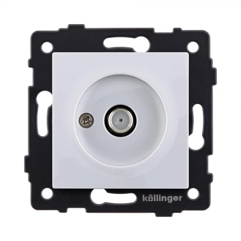 Розетка спутниковая SAT белый Kollinger REA-020WH для Aspekt, Eleganz, Reflex