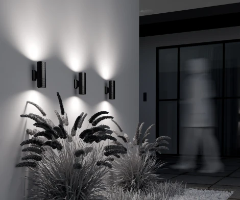 Настенный светильник уличный Maytoni Bowery O583WL-02B (220V, IP54)