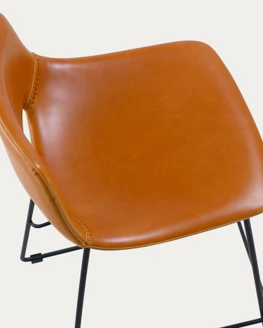 Полубарный стул Ziggy коричневый La Forma (ex Julia Grup) арт.081730