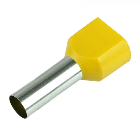 Наконечник штыревой втулочный изолированный 25 шт. Stekker 50405