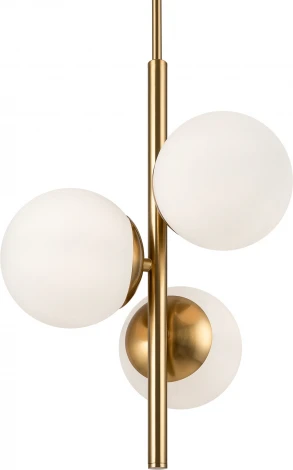 Потолочная люстра на штанге Zing FR5199PL-03BS Freya (220V, шарики)