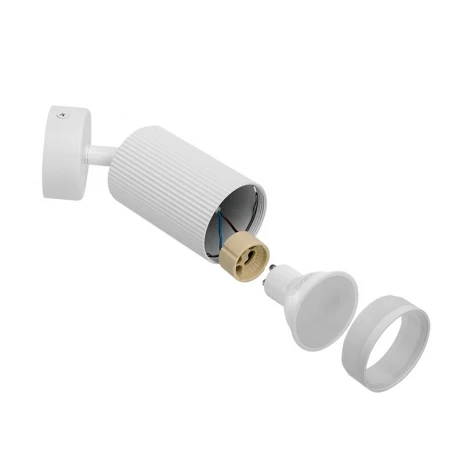 Спот Wolta WSL-GU10/04W под лампу GU10 Белый CORALLO