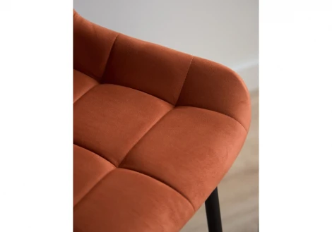 Барный стул Челси 360 терракотовый (zd 432) / черный np 632577