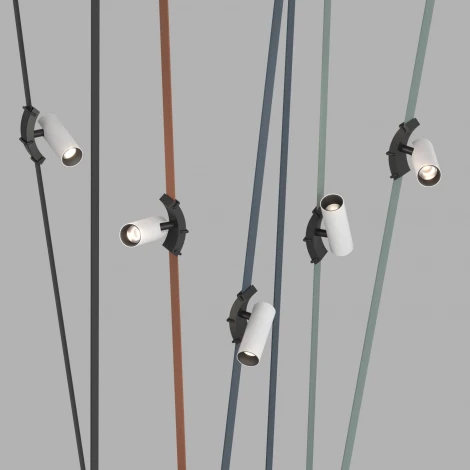 Трековый светильник 48V Denkirs Belty Spot DK5547-BW+BK (LED)