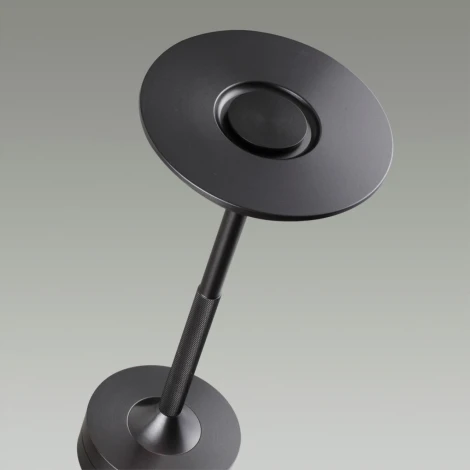 Настольная лампа с аккумулятором 5034/6TL черный никель/металл/акрил LED 6W 3000K-5700K 300Лм Odeon Light Tet-A-Tet (12V, диммер, сенсорный выключатель, круглые)