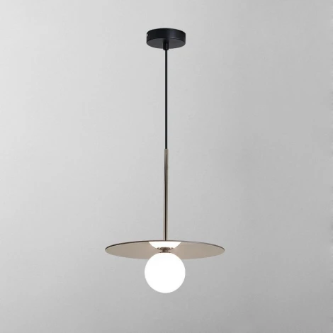 Подвесной светильник Tag M D35 Хром By ImperiumLoft Tag01 (220V, на проводе, шар)