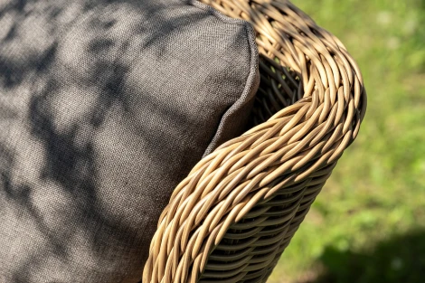 "Эспрессо–150 N" обеденная группа плетеная, цвет соломенный 4SIS арт.УТ-00008189