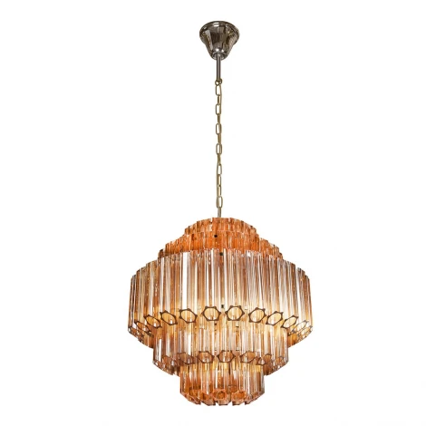 Подвесная люстра iLamp Destiny MD0267-7B (220V, на цепи, круглые)