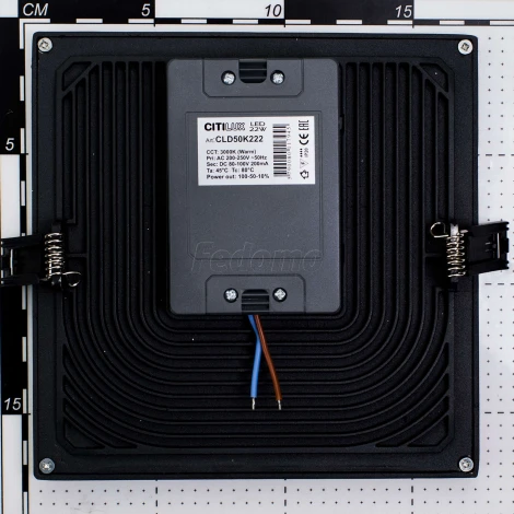 Встраиваемый точечный светильник Citilux Омега CLD50K222 (LED, 220V, диммер)
