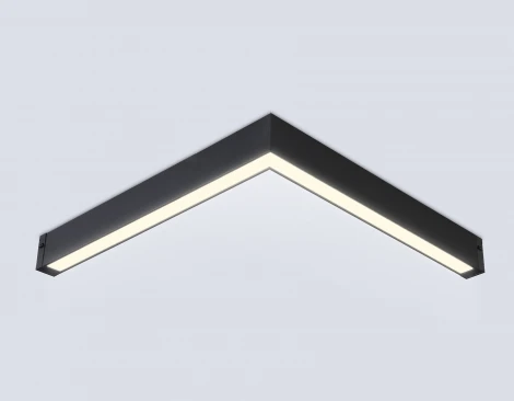 Трековый угловой магнитный светильник светодиодный диммируемый Magnetic 220V 24W Ambrella Track System GL1299 (Умный дом)