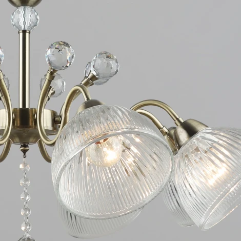 Подвесная люстра Reluce 06142-0.4-08 AB (220V, на цепи)