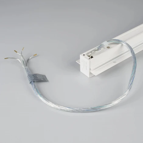 Трек (шинопровод под гипсокартон магнитный) встраиваемый MAG-TRACK-2538-FDW-3000 (WH, 5LN) (Arlight, IP20 Металл) 050223 (24V)