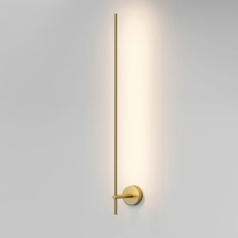 Светильник настенный светодиодный Elektrostandard Fine 40132/LED латунь 3000K (220V)