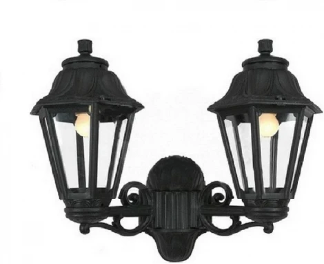 Настенный фонарь уличный Fumagalli Anna E22.141.000.AXF1R (220V, IP44)